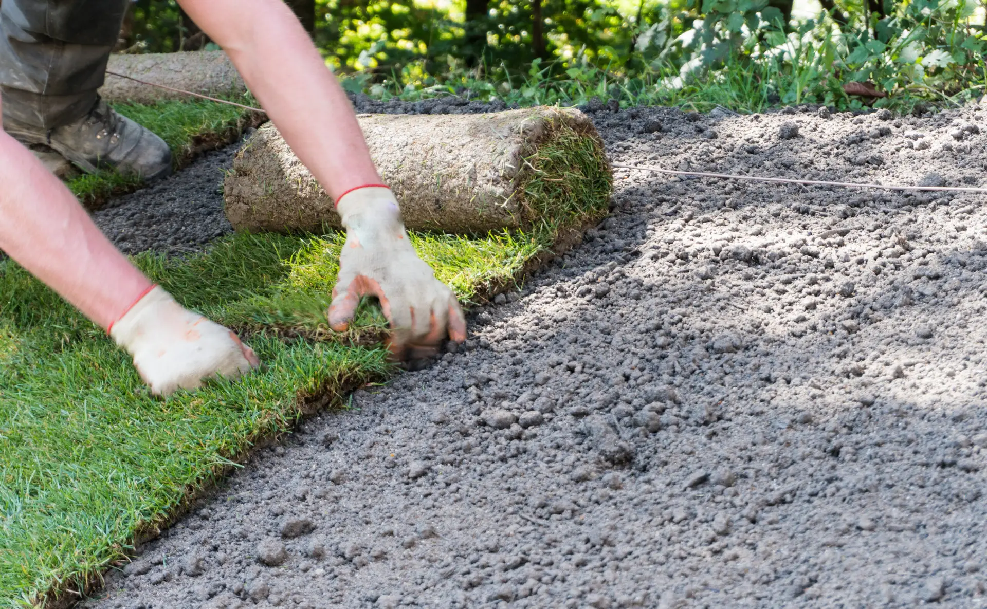 Bradenton landscaping contractor after SEO For Home Service landscaping web design built HOA community pages and drought-tolerant design content