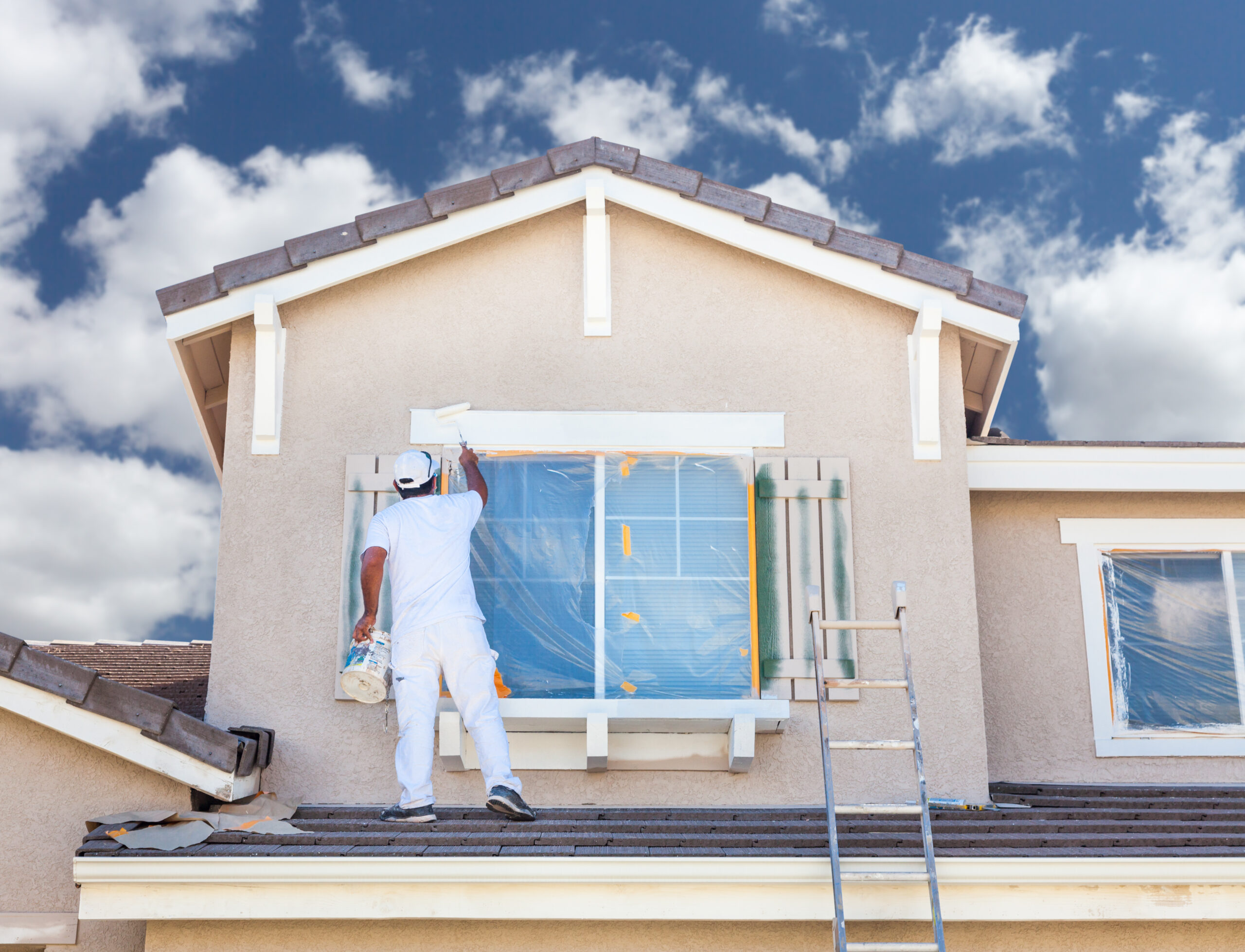 Tampa Bay painting company owner reviewing organic lead results after painting company SEO campaign captured exterior stucco and HOA repaint searches across Hillsborough County