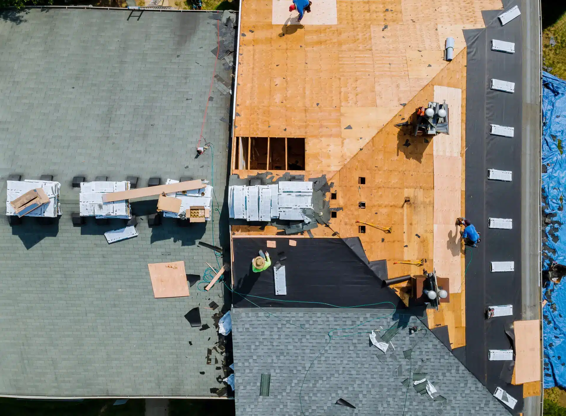 Roofing social media marketing Tampa Bay contractor building pre-storm brand trust through Facebook and Nextdoor content